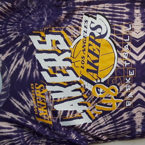 NBA LOS ANGELES LAKERS '48 Tie-dye purple & yellow SM - Picture 3 of 16